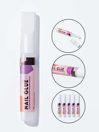 5 Pcs Nail Tip Glue