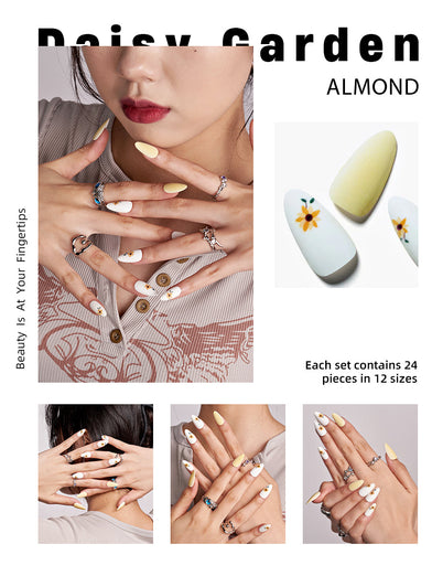 Daisy Garden / Almond