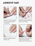 Manicure Tool Kit A（Acrylic Sticks+Adhesive Tabs+Alcohol Prep Pads）