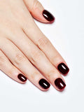 Dark Red (Handmade)/Hand Nails + Toe Nails