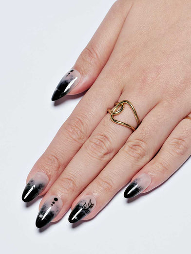 Leaves Under Moonlight